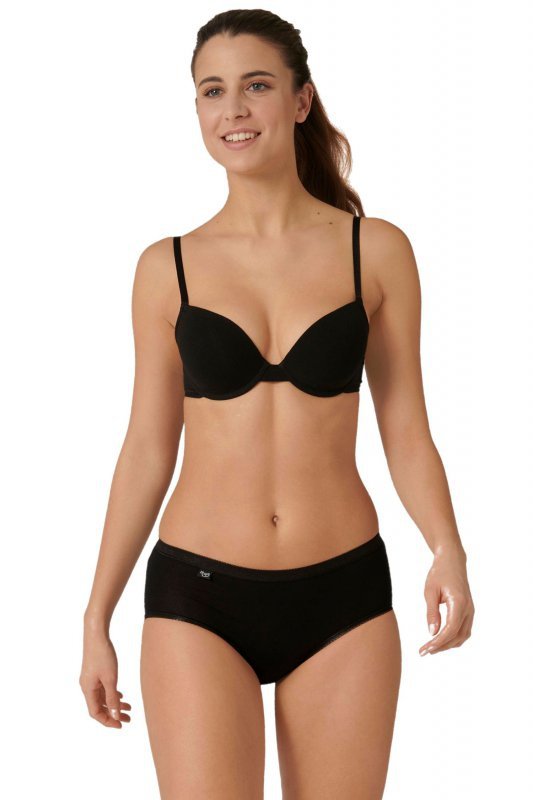 Sloggi Figi Basic Midi 2-pak czarne