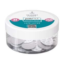 SMART PEDI TAPE LAYER Schleifpads, 50 St, M #240