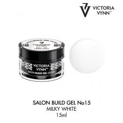 Build Gel no 15 UV/LED Milky  White 15ml