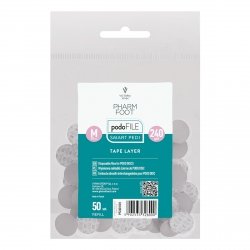 SMART PEDI TAPE LAYER REFILL Schleifpads, 50 St, M #240