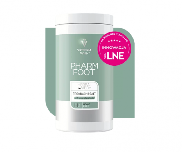 PHARM FOOT HERBAL reMEDY 500g-BEHANDLUNGSSALZ mit ozonisiertem Olivenöl und Kräutern