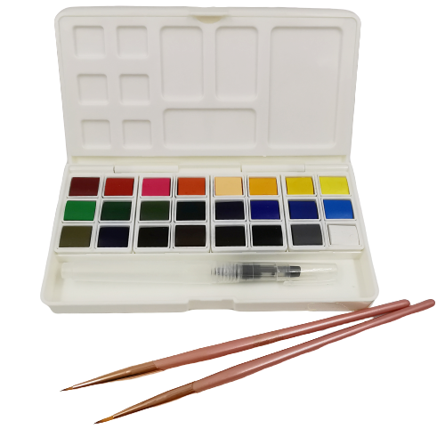 Aquarellfarben 24 Stück SET