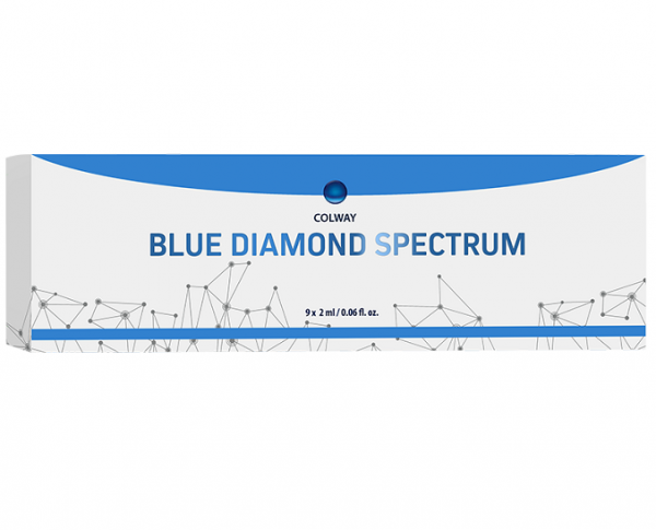 Ampułki Blue Diamond Spectrum opakowanie