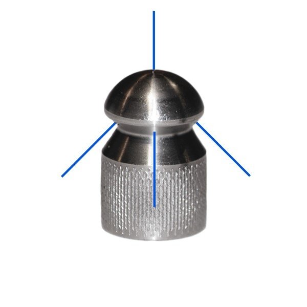 Dysza kanalizacyjna 1/4&quot; F 3+1 - 040