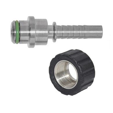 Końcówka DN10 M22 F - &quot;K&quot; krótka INOX