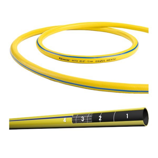 Wąż ogrodowy MATCH 1/2&quot; - 12,5mm - 25m