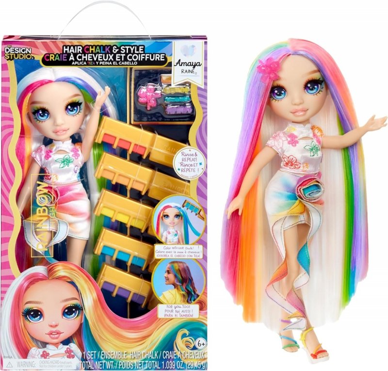 Rainbow High Hair Chalk &amp; Style Doll – Amaya