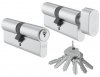 Stalprodukt Drzwi Zewnętrzne Stalowe 55 mm Standard Wzór T20A Antracyt Struktura