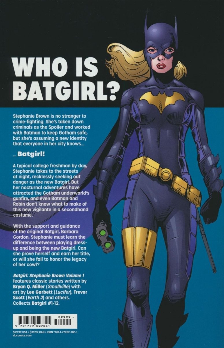 Amazon.com: Batgirl 1: Stephanie Brown: 9781779527851