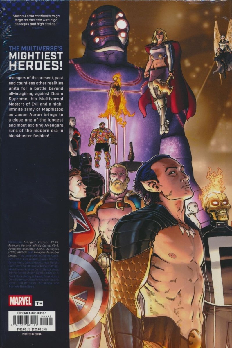AVENGERS FOREVER BY JASON AARON OMNIBUS HC [STANDARD