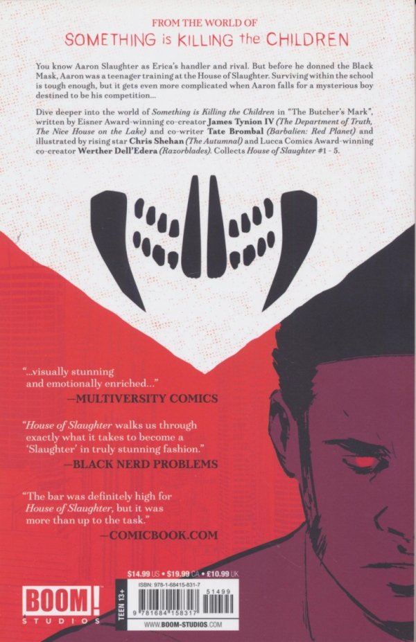 HOUSE OF SLAUGHTER VOL 01 TP [9781684158317]