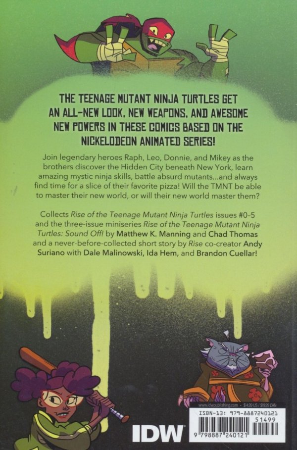 TEENAGE MUTANT NINJA TURTLES RISE OF THE TMNT COMPLETE ADVENTURES TP [9798887240121] **OFERTA SPECJALNA**