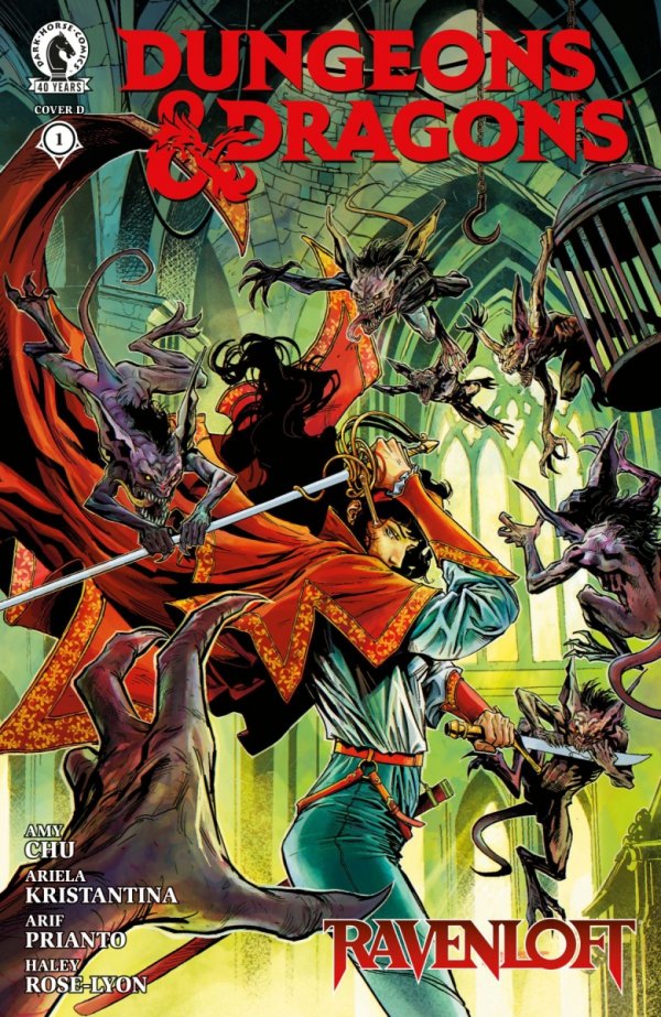 DUNGEONS AND DRAGONS RAVENLOFT #1 CVR D TODOR HRISTOV [76156801608600141]