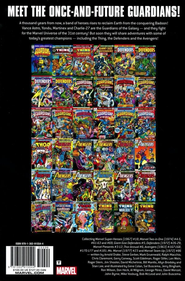 GUARDIANS OF THE GALAXY TOMORROWS HEROES OMNIBUS HC [STANDARD] [9781302915544] **OFERTA SPECJALNA**