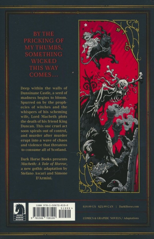 MACBETH A TALE OF HORROR TP [9781506728100] **PROMOCJA RABAT 40%**