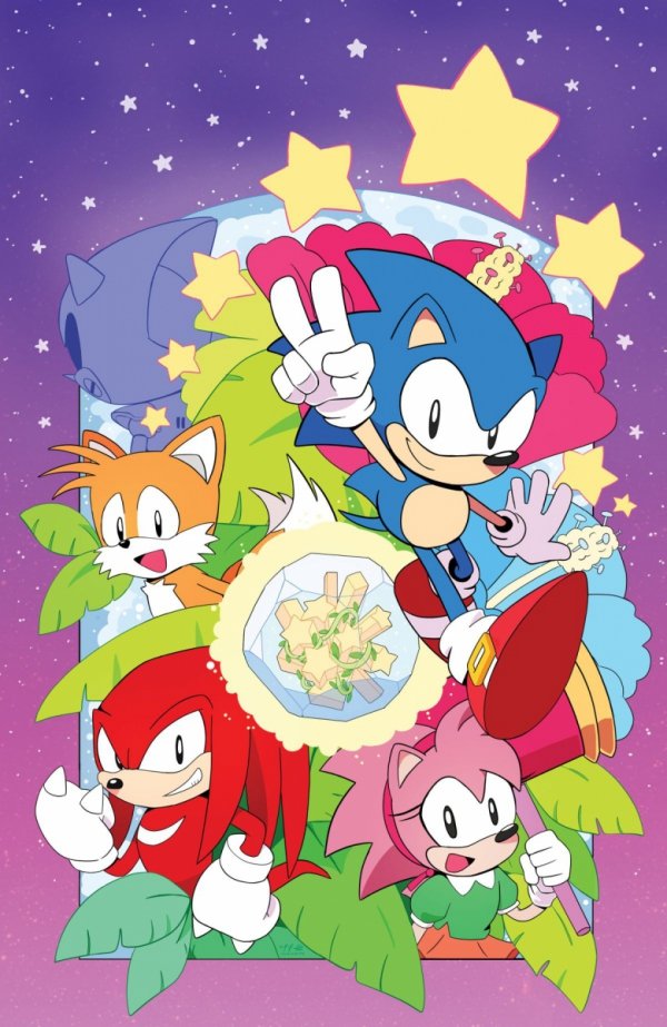 SONIC THE HEDGEHOG 35TH ANNIVERSARY SPECIAL VARIANT C FOIL ATA FULL ART [82771403504900131]