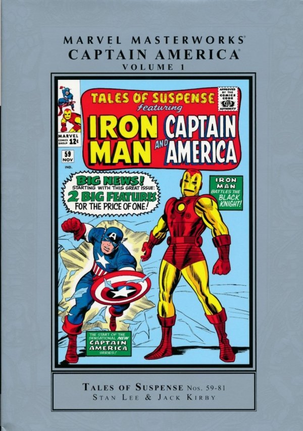 MARVEL MASTERWORKS CAPTAIN AMERICA VOL 01 HC [STANDARD] [9780785191346]