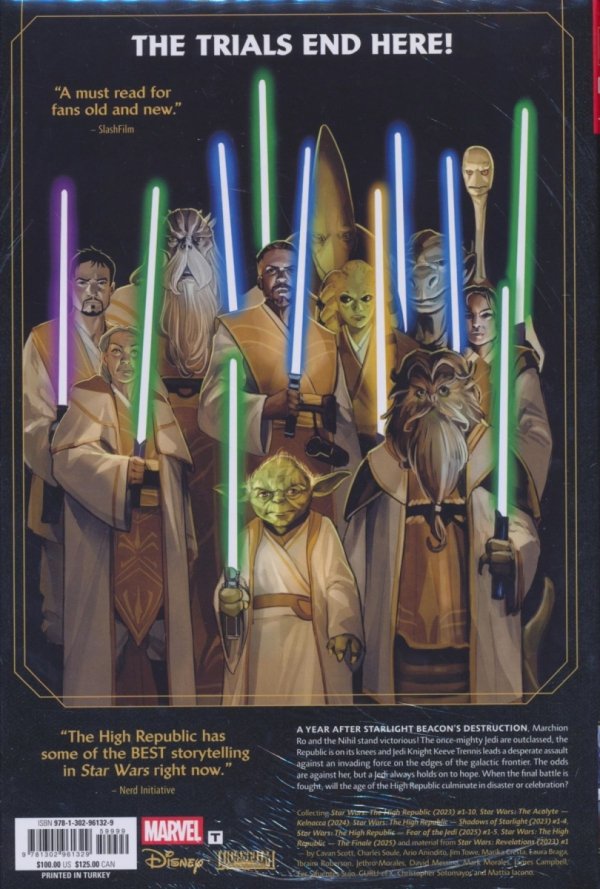 STAR WARS THE HIGH REPUBLIC PHASE III TRIALS OF THE JEDI OMNIBUS HC [STANDARD] [9781302961329]