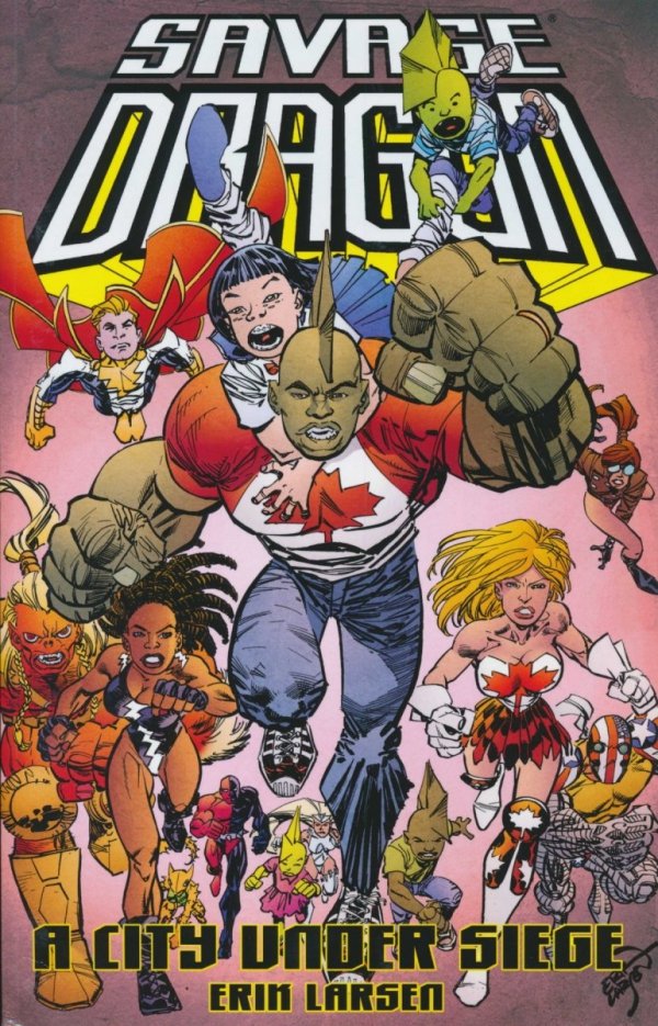 SAVAGE DRAGON A CITY UNDER SIEGE TP [9781534314498]