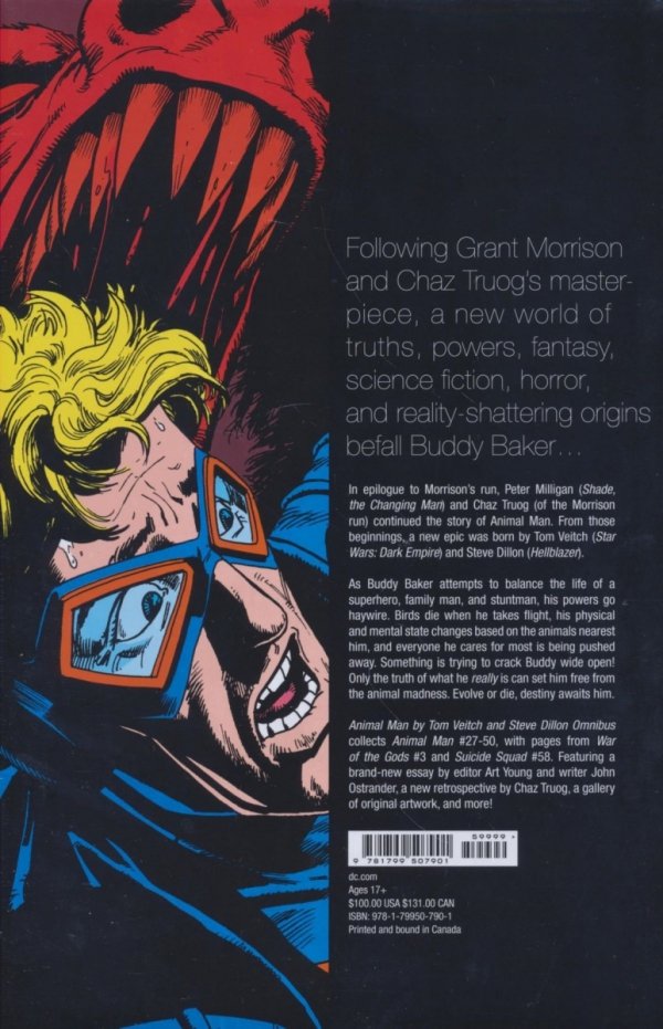 ANIMAL MAN BY TOM VEITCH AND STEVE DILLON OMNIBUS HC [9781799507901]