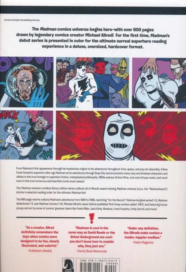 MADMAN LIBRARY EDITION VOL 01 HC [9781506722443]