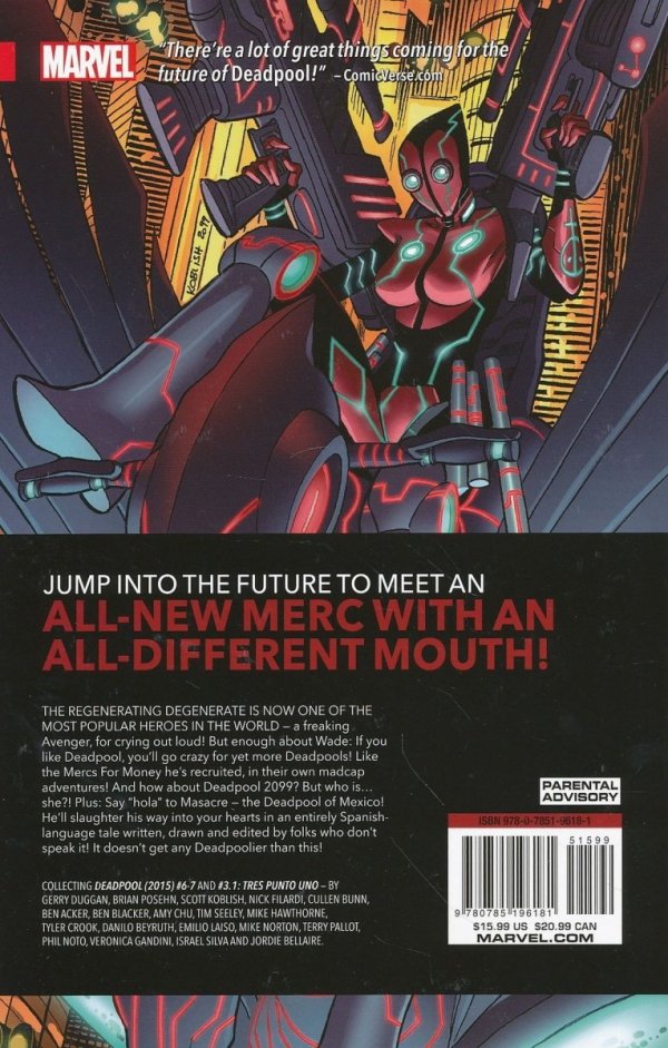 DEADPOOL WORLDS GREATEST VOL 02 END OF AN ERROR TP [9780785196181] **promocja TOMY**