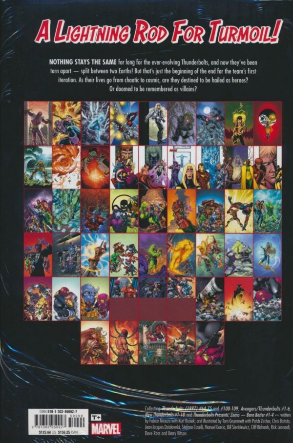 THUNDERBOLTS OMNIBUS VOL 03 HC [VARIANT] [9781302950927] **PROMOCJA TOMY**