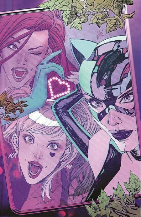 GOTHAM CITY SIRENS UNFIT FOR ORBIT #5 CVR C GUILLEM MARCH CONNECTING CARD STOCK VAR [76194139081900531]