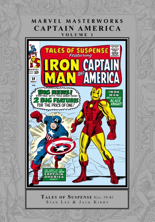 MARVEL MASTERWORKS CAPTAIN AMERICA VOL 01 HC [STANDARD] [9781302956028]