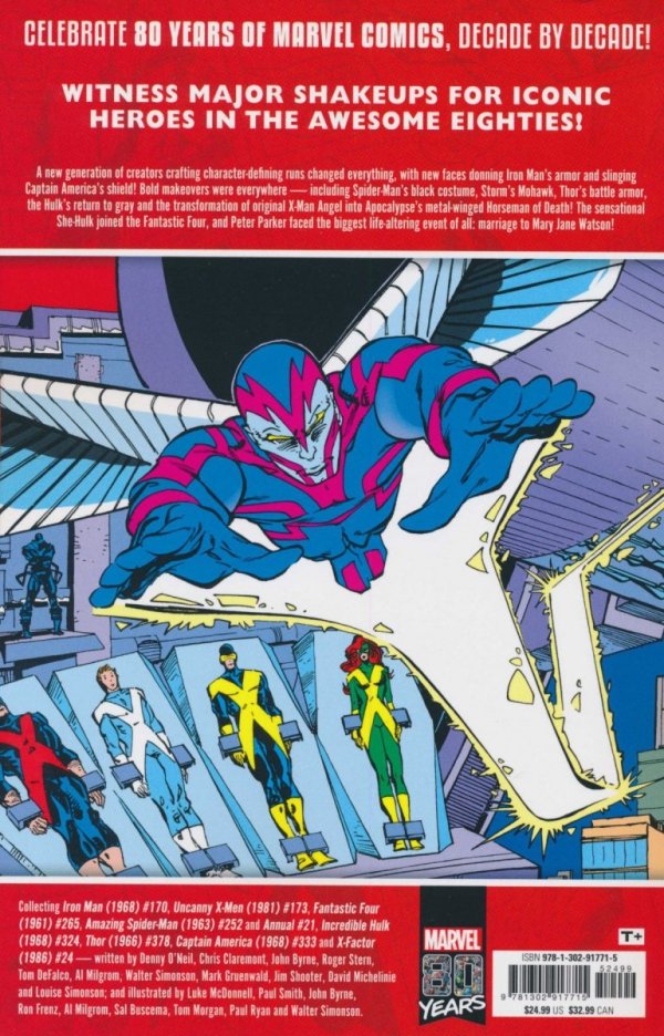 DECADES MARVEL IN THE 80S AWESOME EVOLUTIONS TP [9781302917715]