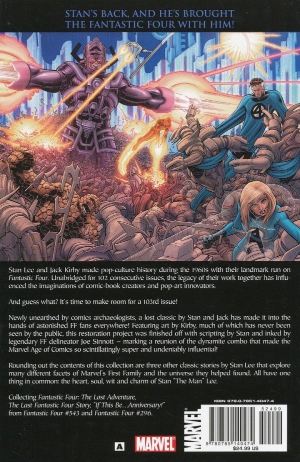 FANTASTIC FOUR LOST ADVENTURES TP [9780785140474] **OFERTA SPECJALNA**