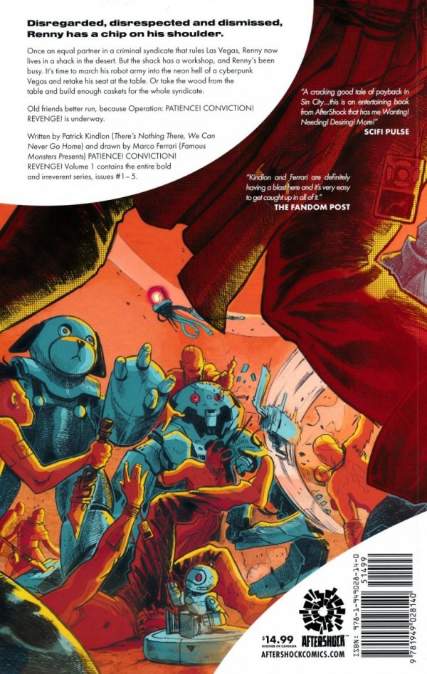 PATIENCE CONVICTION REVENGE VOL 01 MARCH ON VEGAS TP [9781949028140]