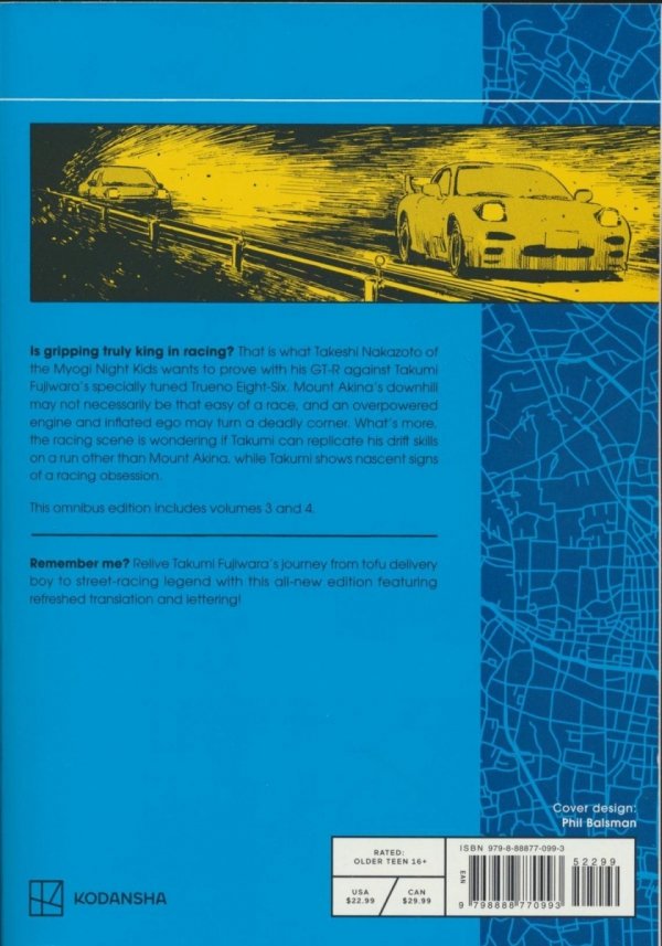 INITIAL D OMNIBUS VOL 03-04 TP [9798888770993]