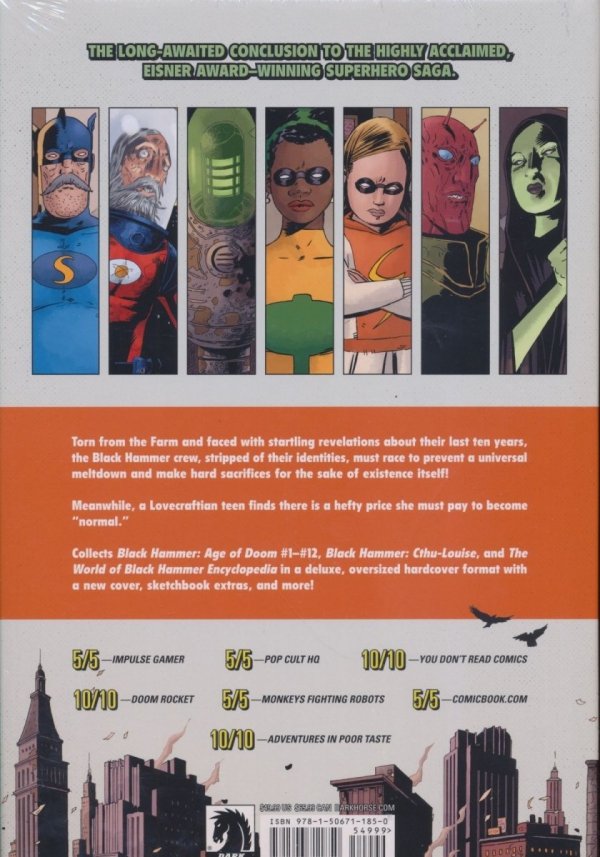 BLACK HAMMER LIBRARY EDITION VOL 02 HC [9781506711850] **OFERTA SPECJALNA**