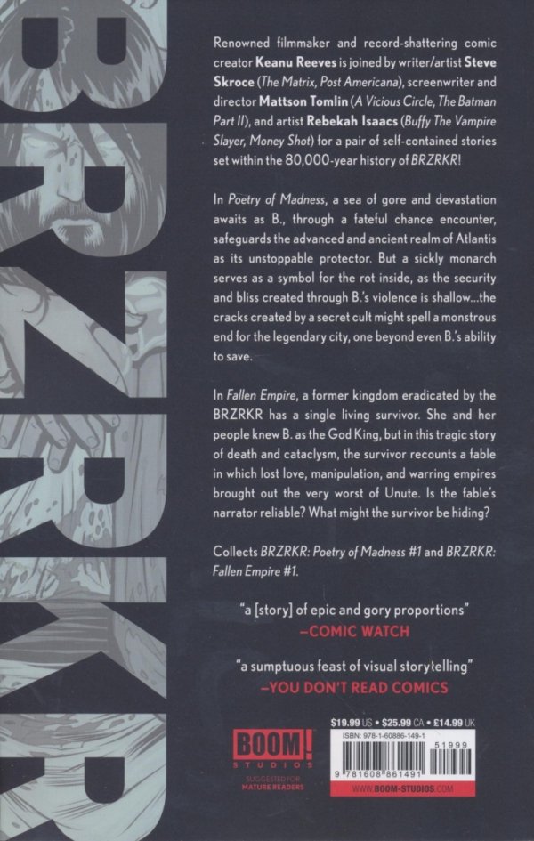 BRZRKR BLOODLINES VOL 01 TP [9781608861491] **OFERTA SPECJALNA**