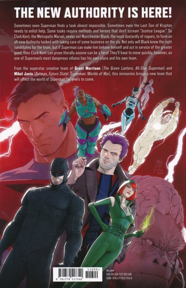 SUPERMAN AND THE AUTHORITY TP [9781779517340] **PROMOCJA RABAT 40%**