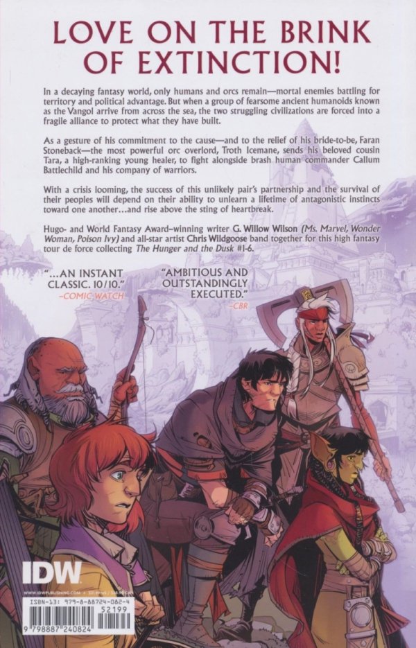 HUNGER AND DUSK VOL 01 TP [9798887240824]