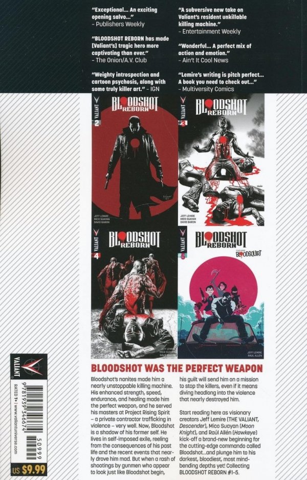 BLOODSHOT REBORN VOL 01 COLORADO TP [9781939346674] **promocja TOMY**