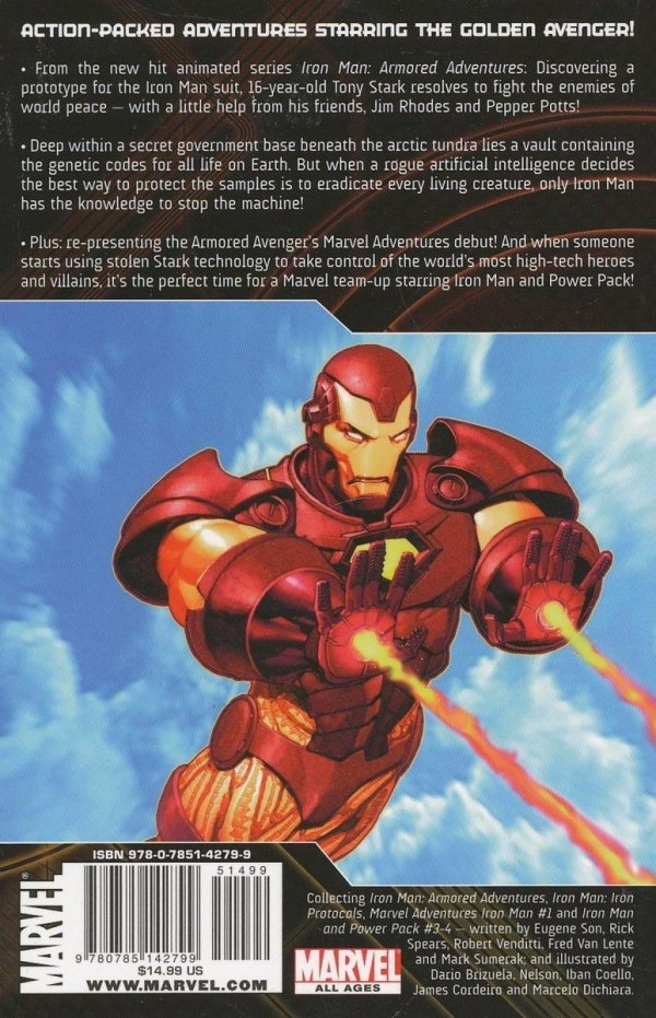 IRON MAN TALES OF THE GOLDEN AVENGER TP [9780785142799] **promocja TOMY**