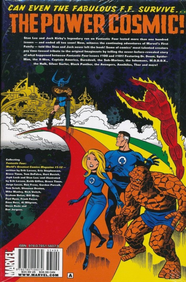FANTASTIC FOUR THE WORLDS GREATEST COMICS MAGAZINE HC [9780785156079]