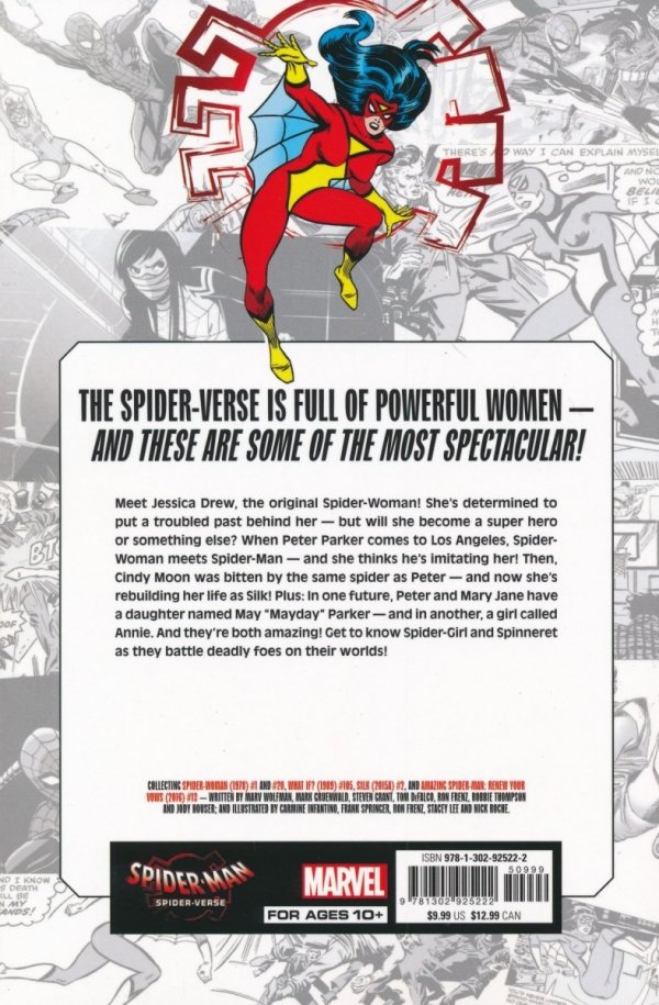 SPIDER-MAN SPIDER-VERSE SPIDER-WOMEN TP [9781302925222]