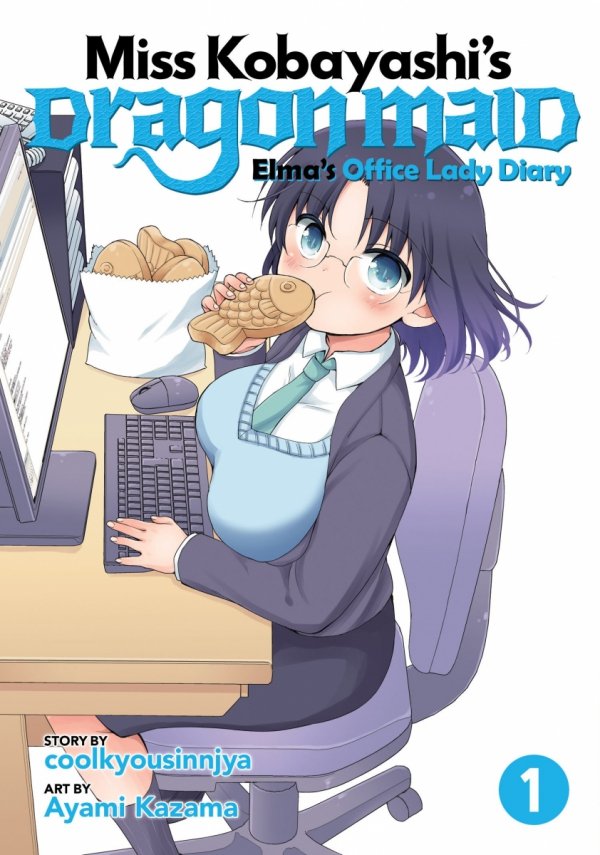 MISS KOBAYASHIS DRAGON MAID ELMAS OFFICE LADY DIARY VOL 01 TP [9781642750348]