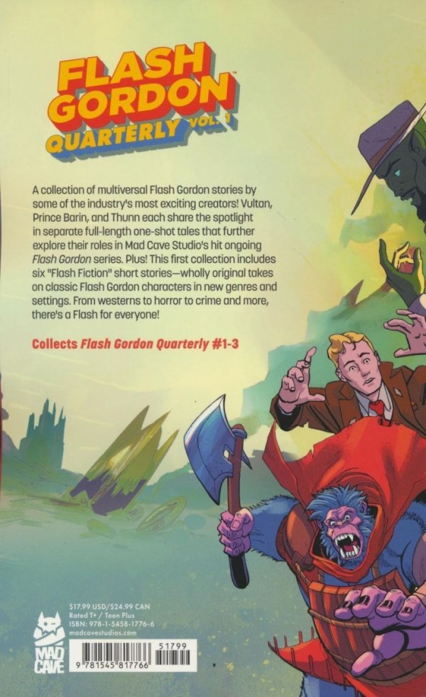 FLASH GORDON QUARTERLY COLLECTION VOL 01 TP [9781545817766]