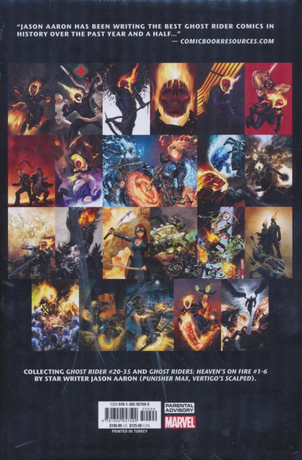 GHOST RIDER BY JASON AARON OMNIBUS HC [STANDARD] [9781302957599] **PROMOCJA TOMY**