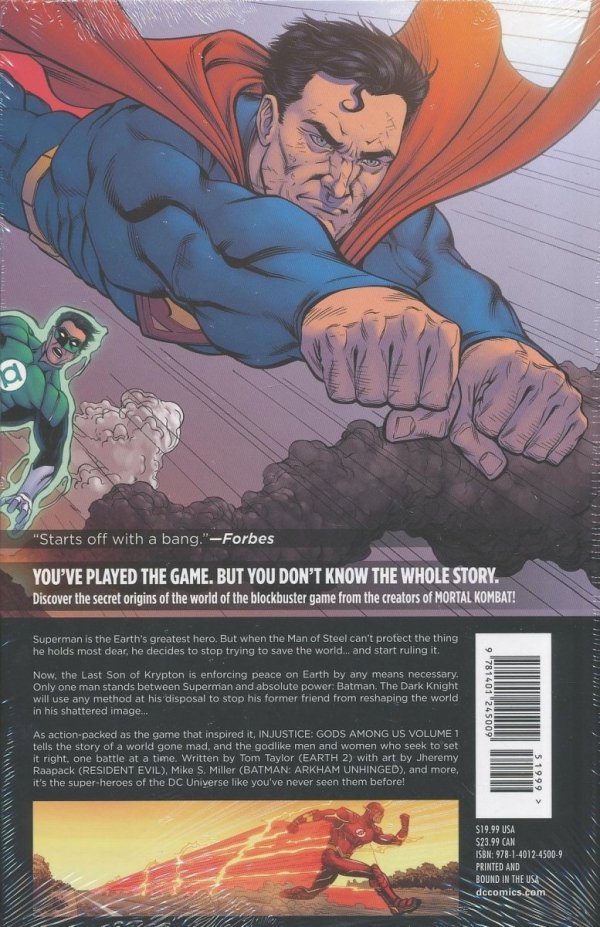 INJUSTICE GODS AMONG US YEAR 1 VOL 01 HC [9781401245009]