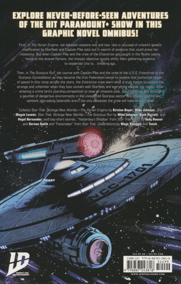 STAR TREK STRANGE NEW WORLDS OMNIBUS VOL 01 TP [9798887243818] **OFERTA EKSPOZYCYJNA**
