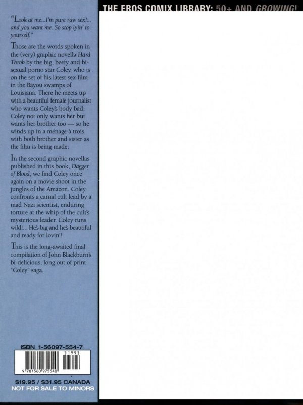 EROS VOL 40 COLEY RUNNING WILD BOOK THREE GN [9781560975540]