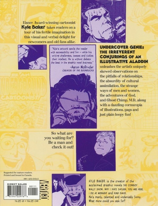 UNDERCOVER GENIE THE IRREVERENT CONJURINGS OF AN ILLUSTRATIVE ALLADIN TP [761941229768]