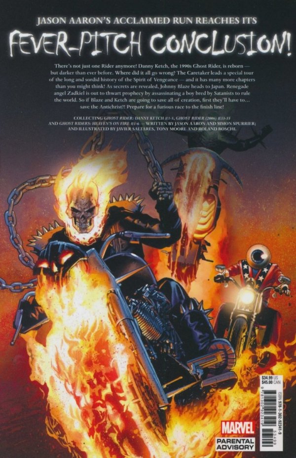 GHOST RIDER THE WAR FOR HEAVEN VOL 02 TP [9781302923419]