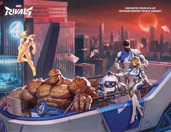 FANTASTIC FOUR #2 NETEASE GAMES MARVEL RIVALS 2-PART CONNECTING VARIANT [75960621122700251]